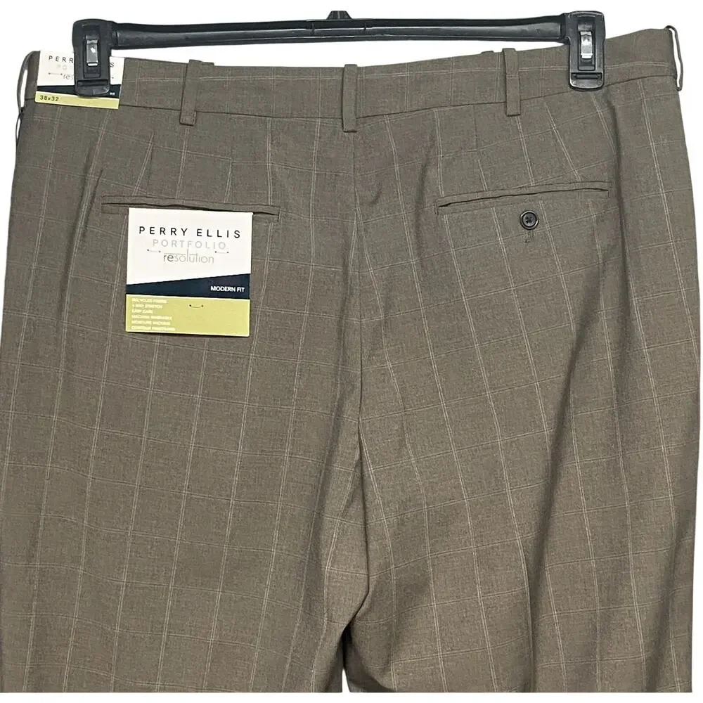Perry Ellis Dress Pants Portfolio Men's 38